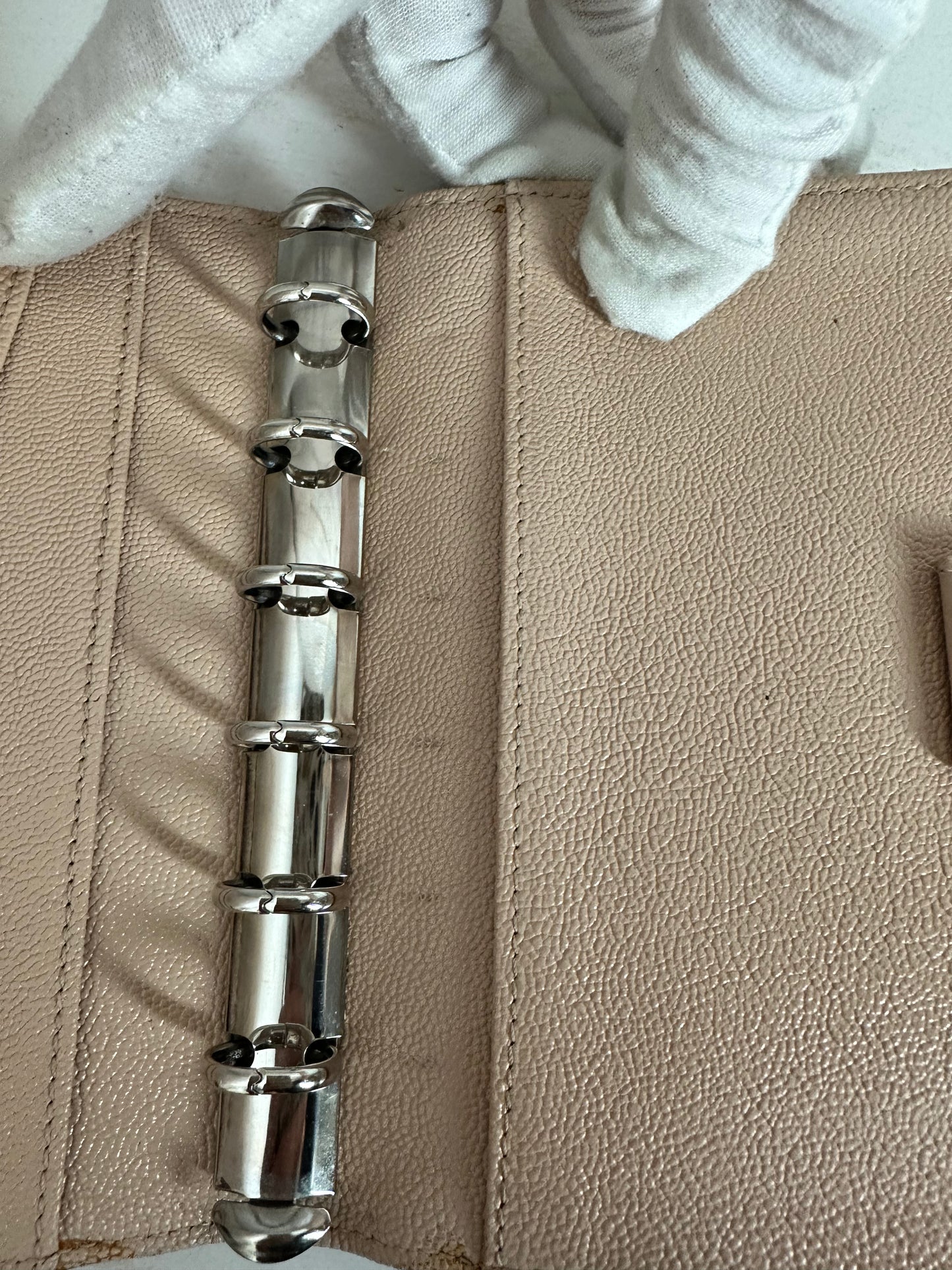 Chanel Matelasse Agenda PM Black/Tan Calfskin Leather