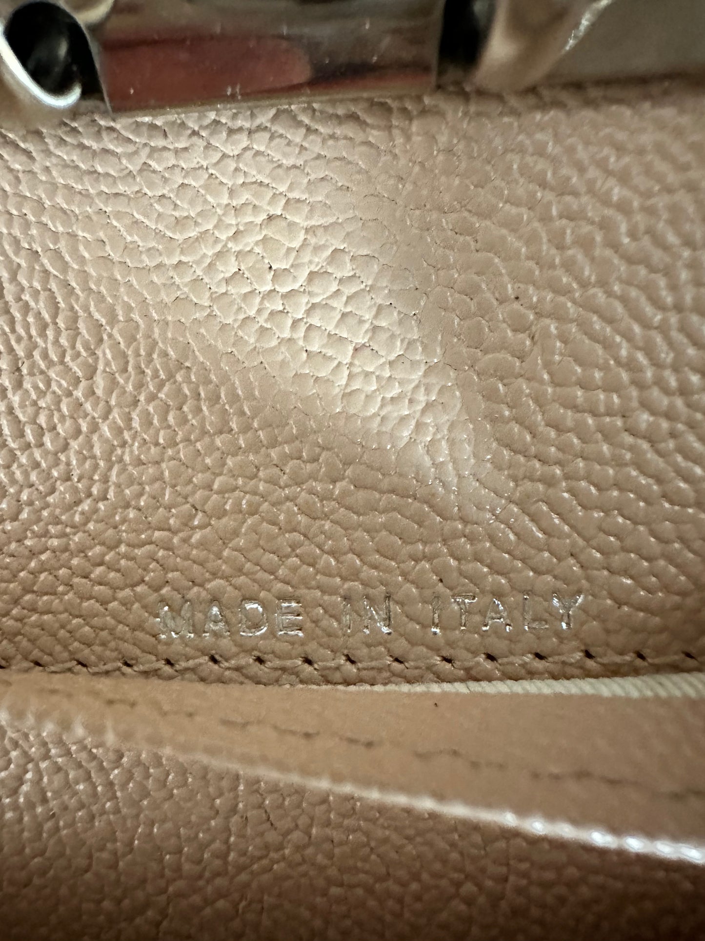 Chanel Matelasse Agenda PM Black/Tan Calfskin Leather
