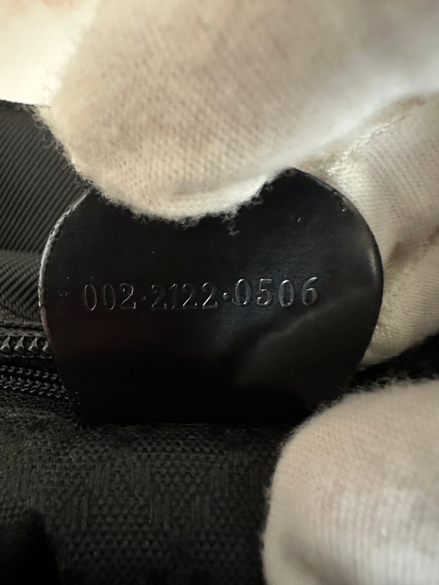 Gucci Black 2-Way Canvas Tote