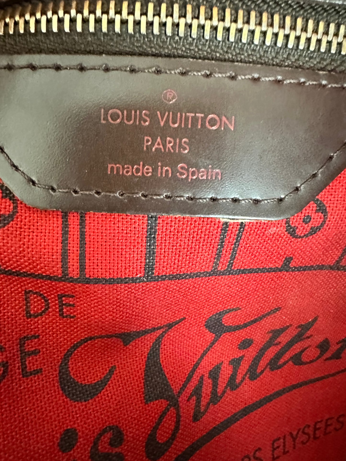 Louis Vuitton Damier Ebene Neverfull MM