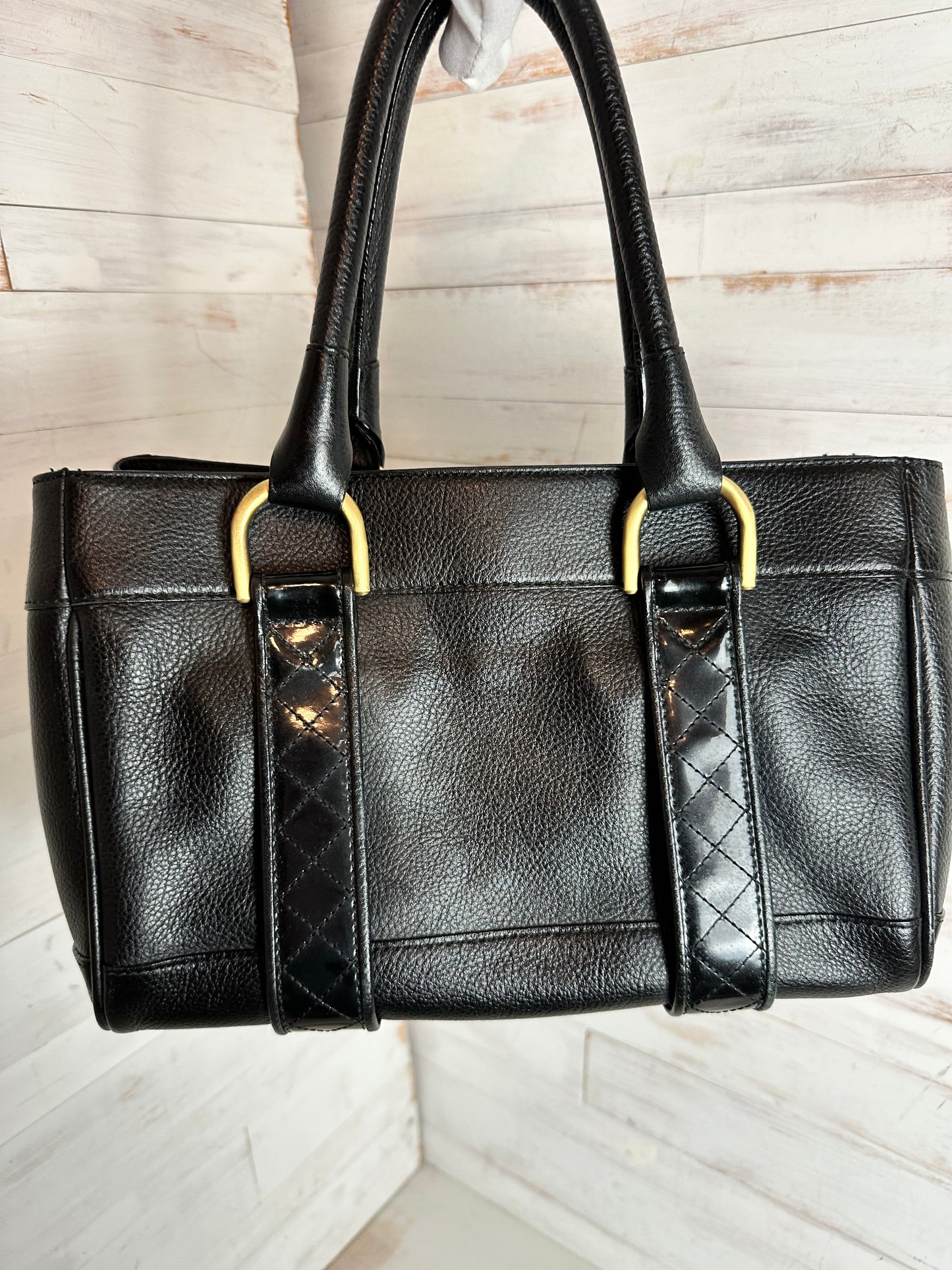 Burberry Black Leather Handbag