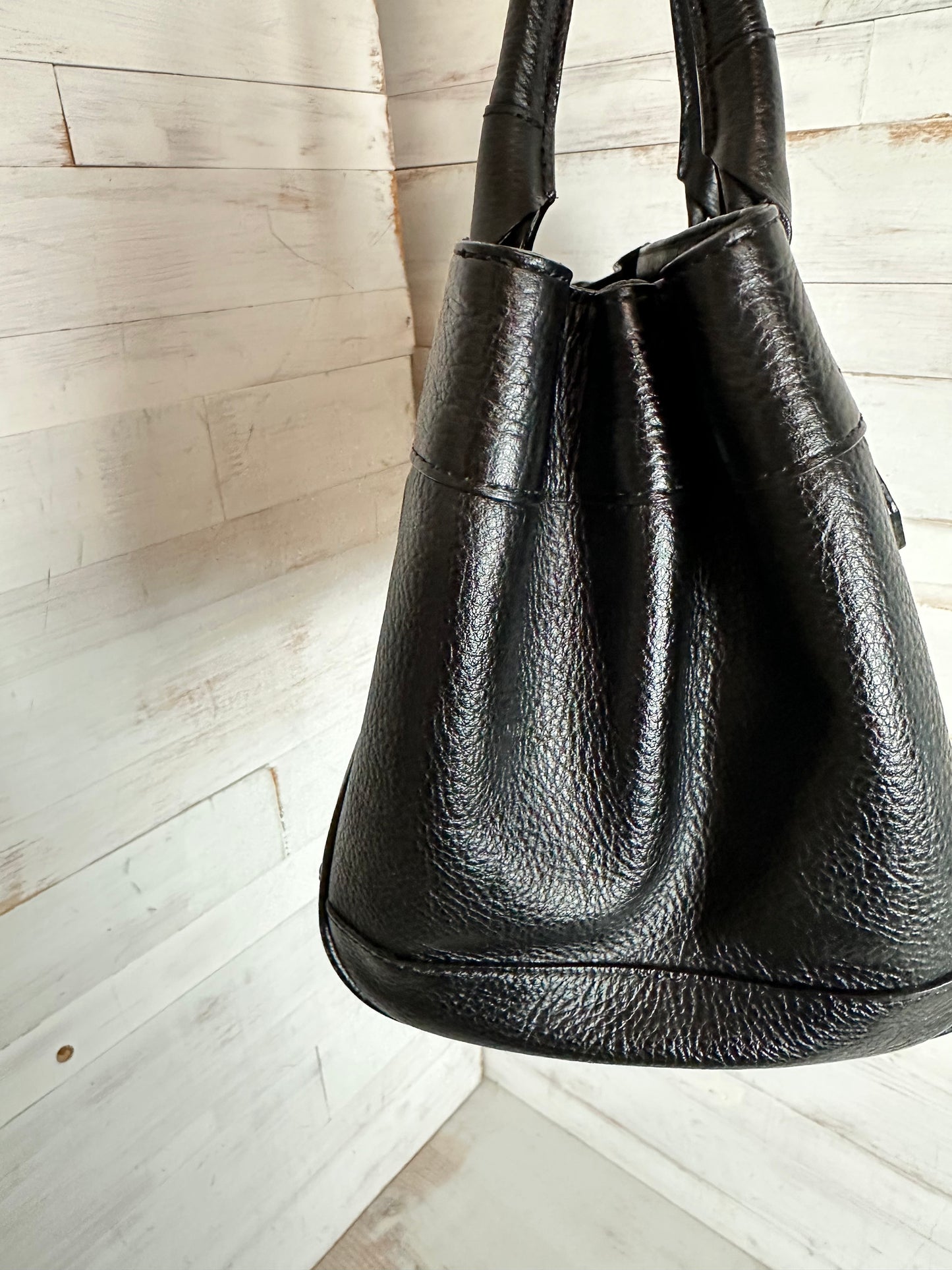 Burberry Black Leather Handbag