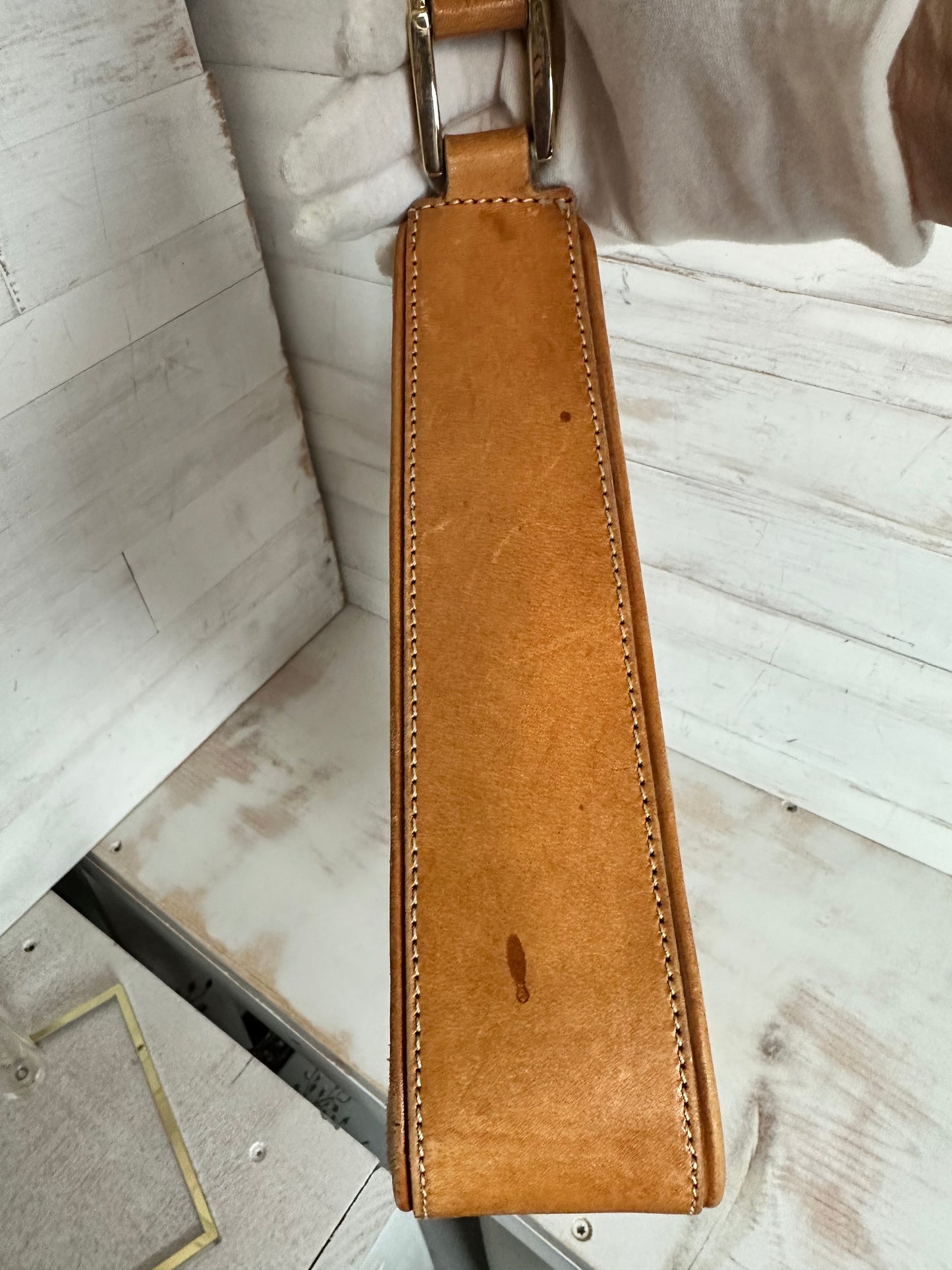 Celine Vintage Salmon Shoulder Bag