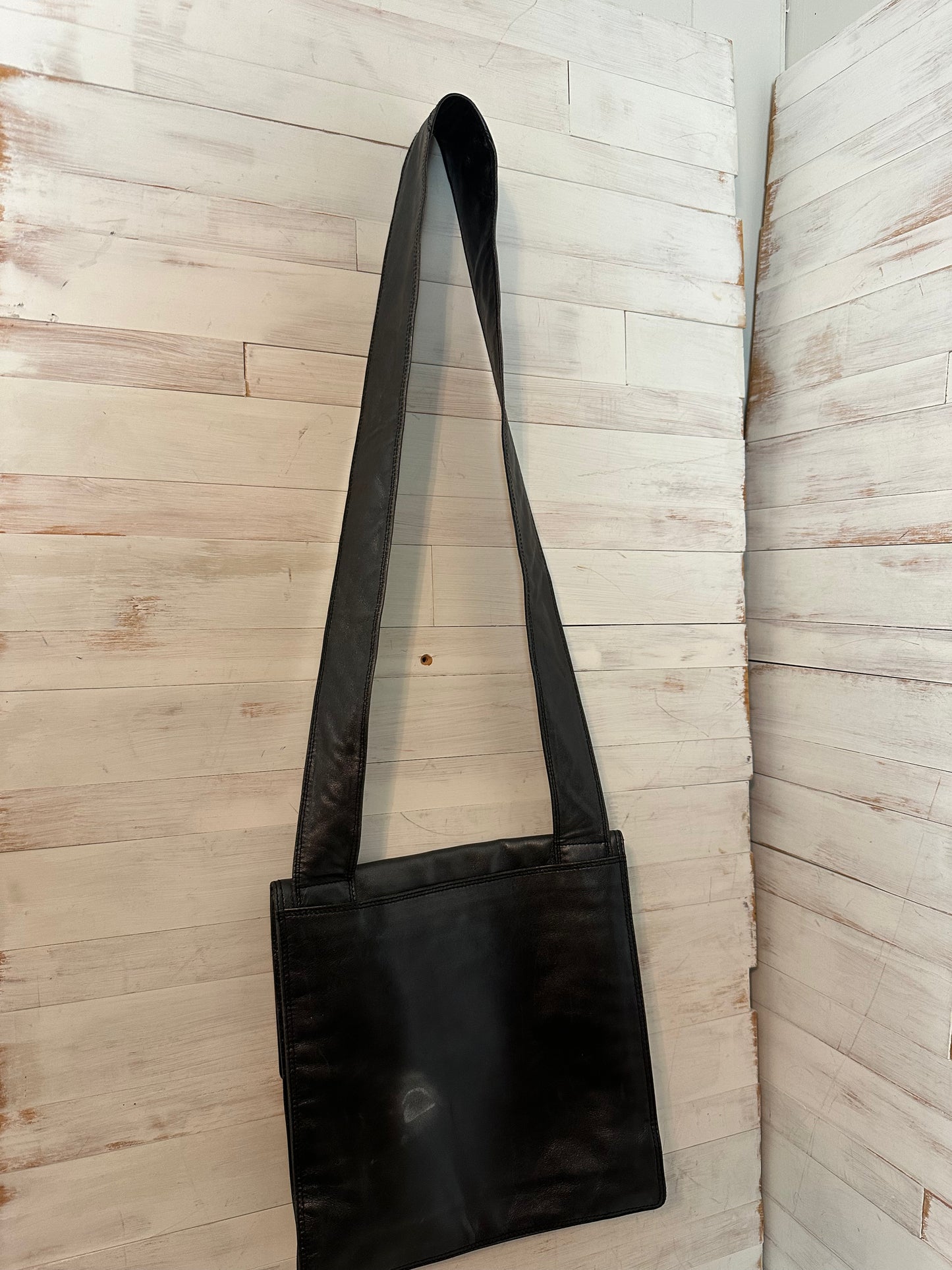 Chanel Lambskin Metallic Gray Messenger Bag 1997-1999