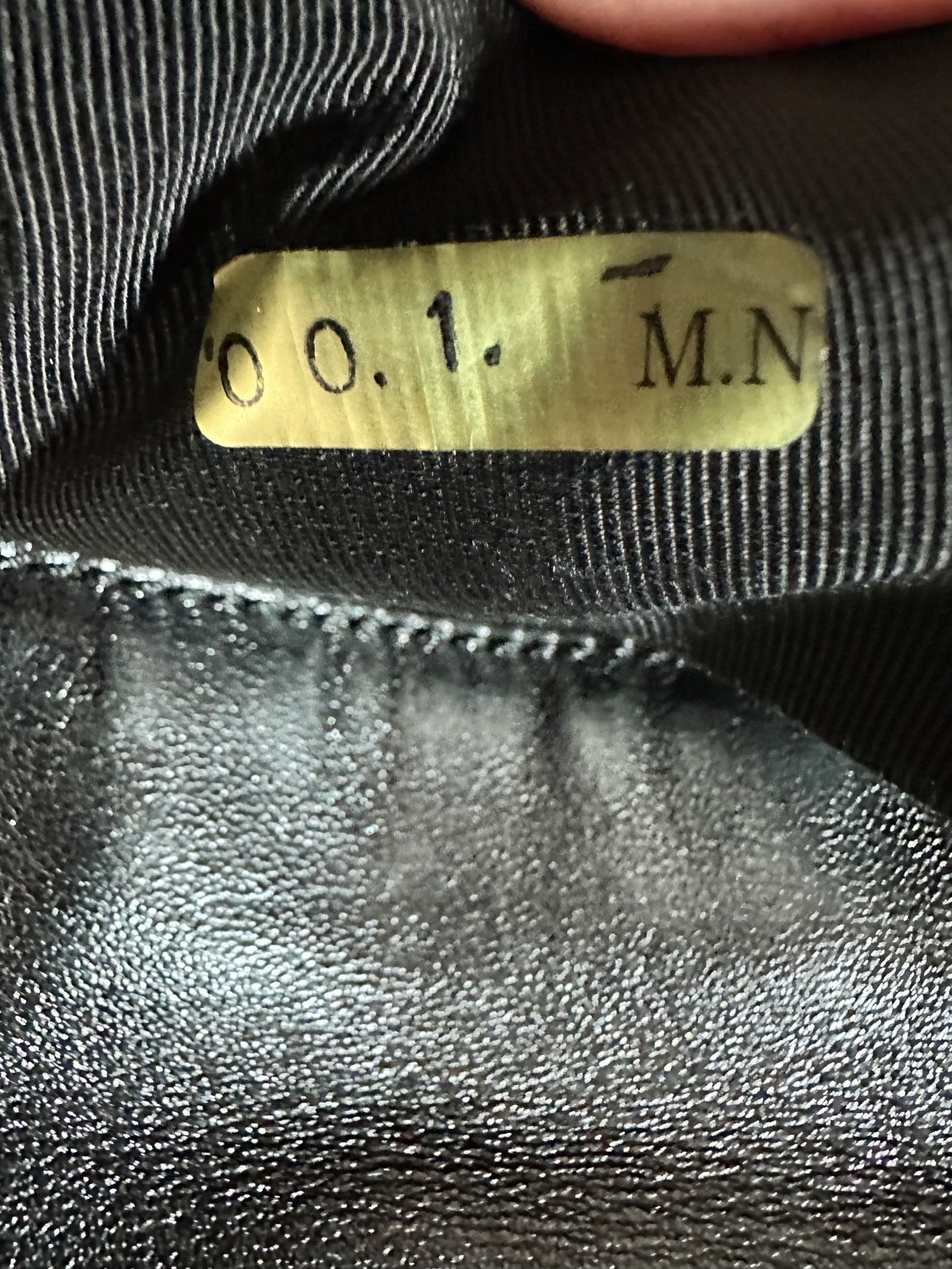 Chanel Lambskin Metallic Gray Messenger Bag 1997-1999