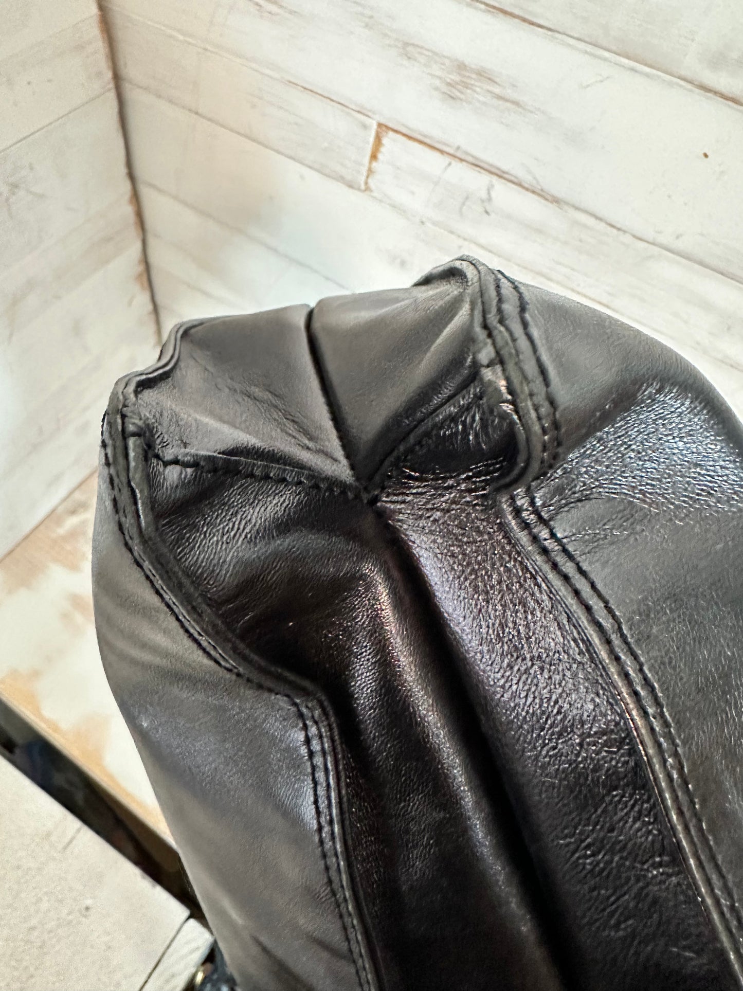 Chanel Lambskin Metallic Gray Messenger Bag 1997-1999