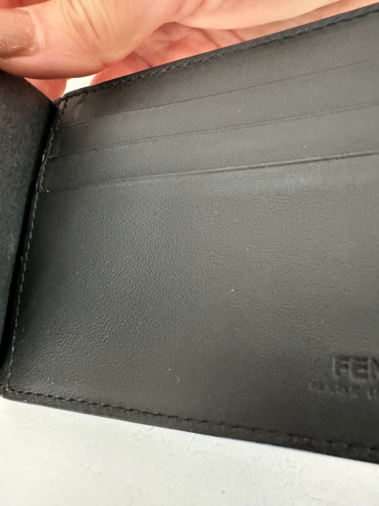 Fendi Slim Wallet Money Clip