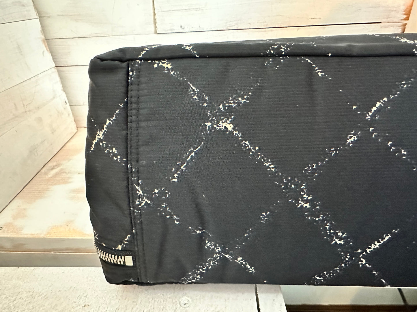 Chanel Black Nylon Travel Line Bag
