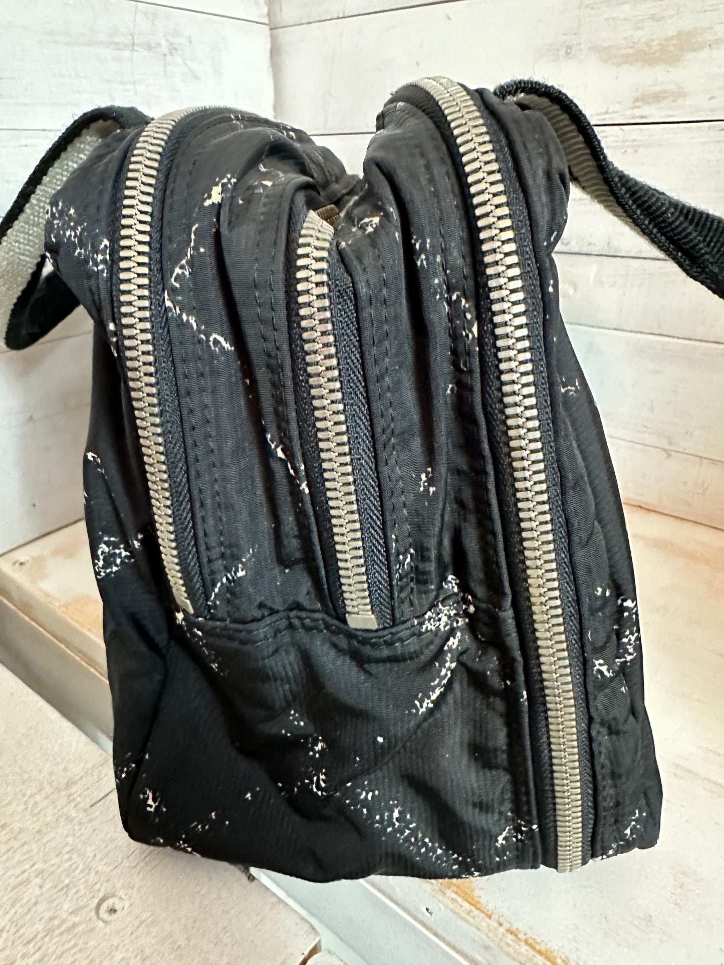 Chanel Black Nylon Travel Line Bag