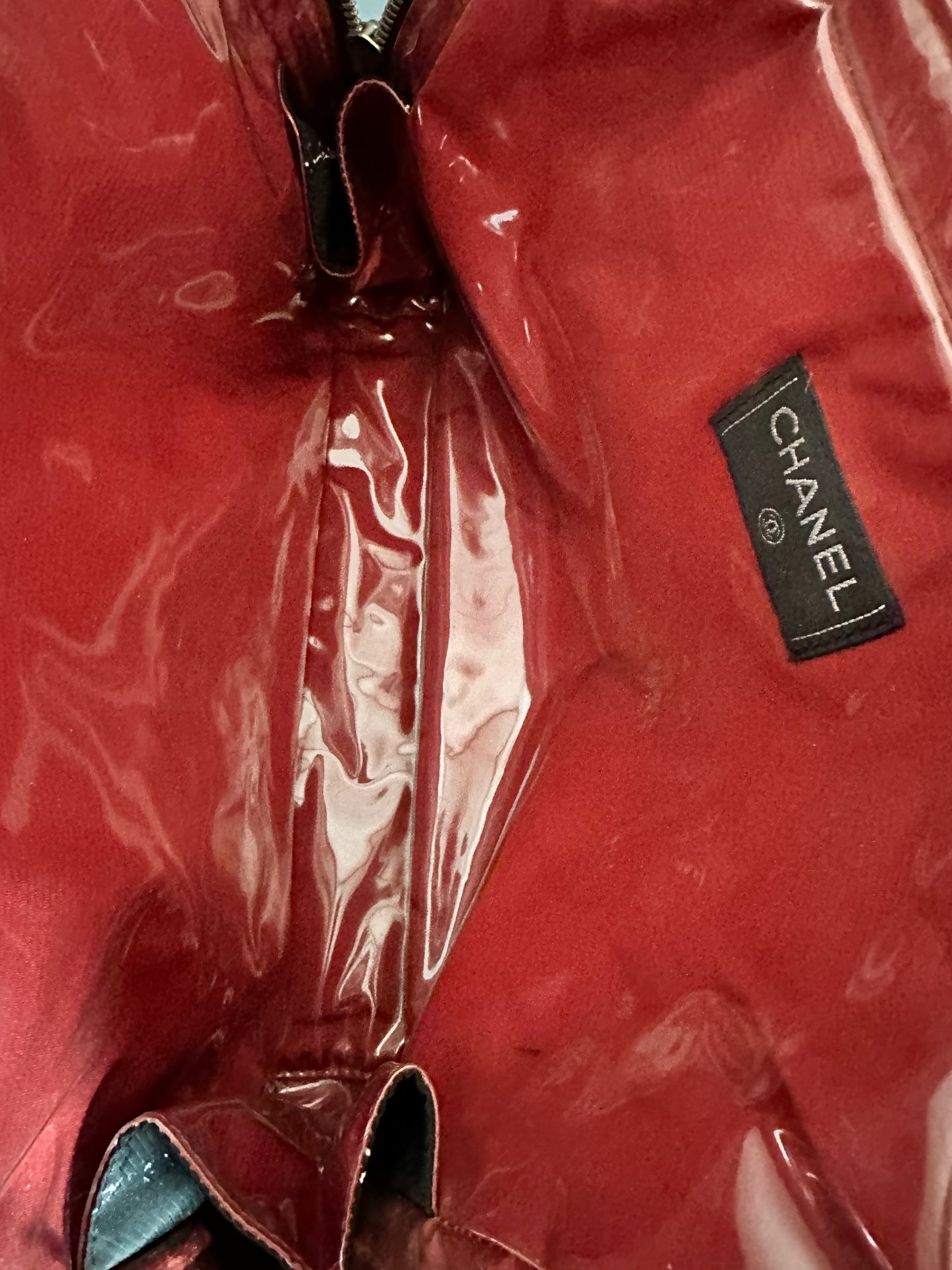 Chanel Black Nylon Travel Line Bag