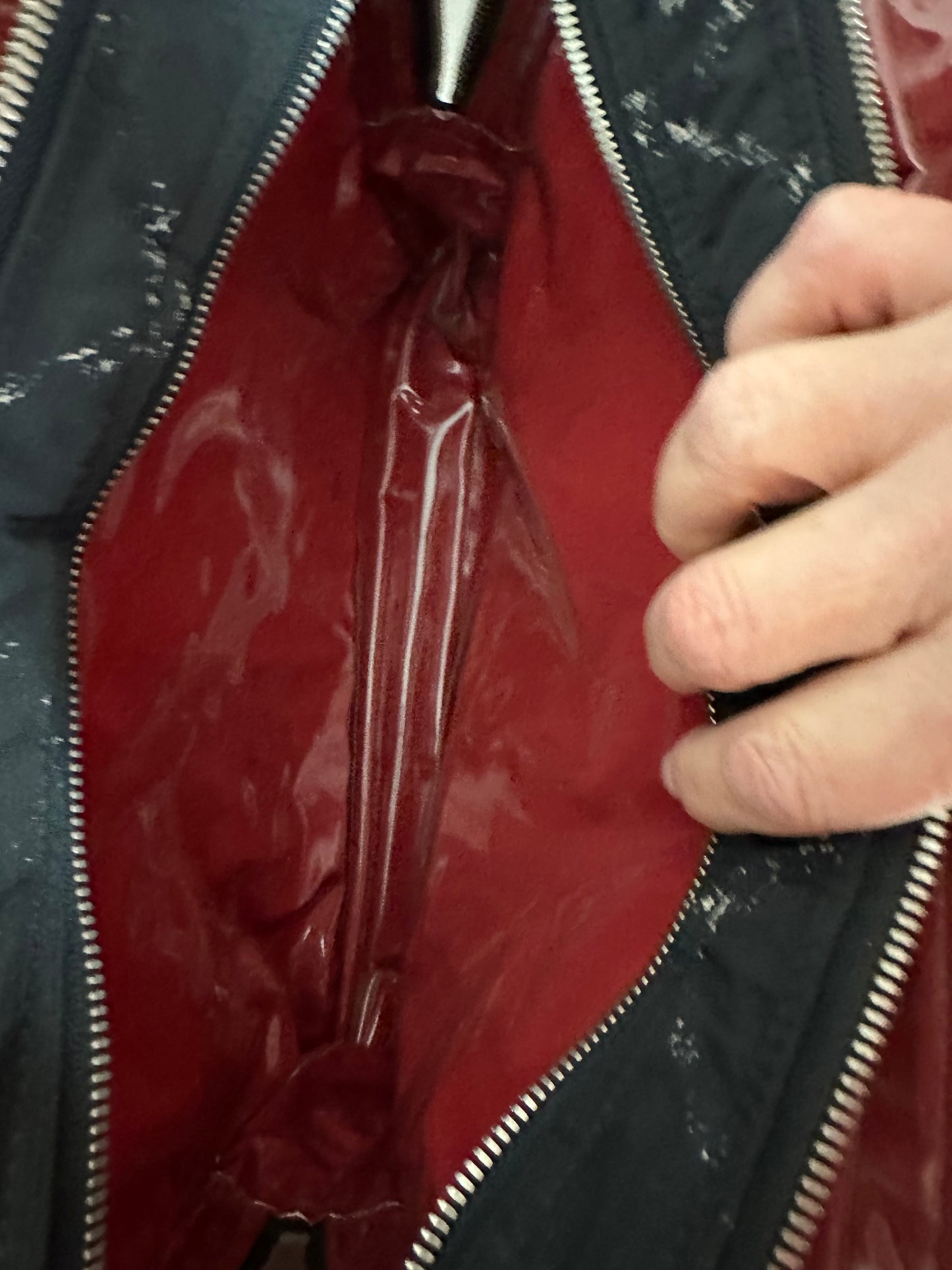 Chanel Black Nylon Travel Line Bag