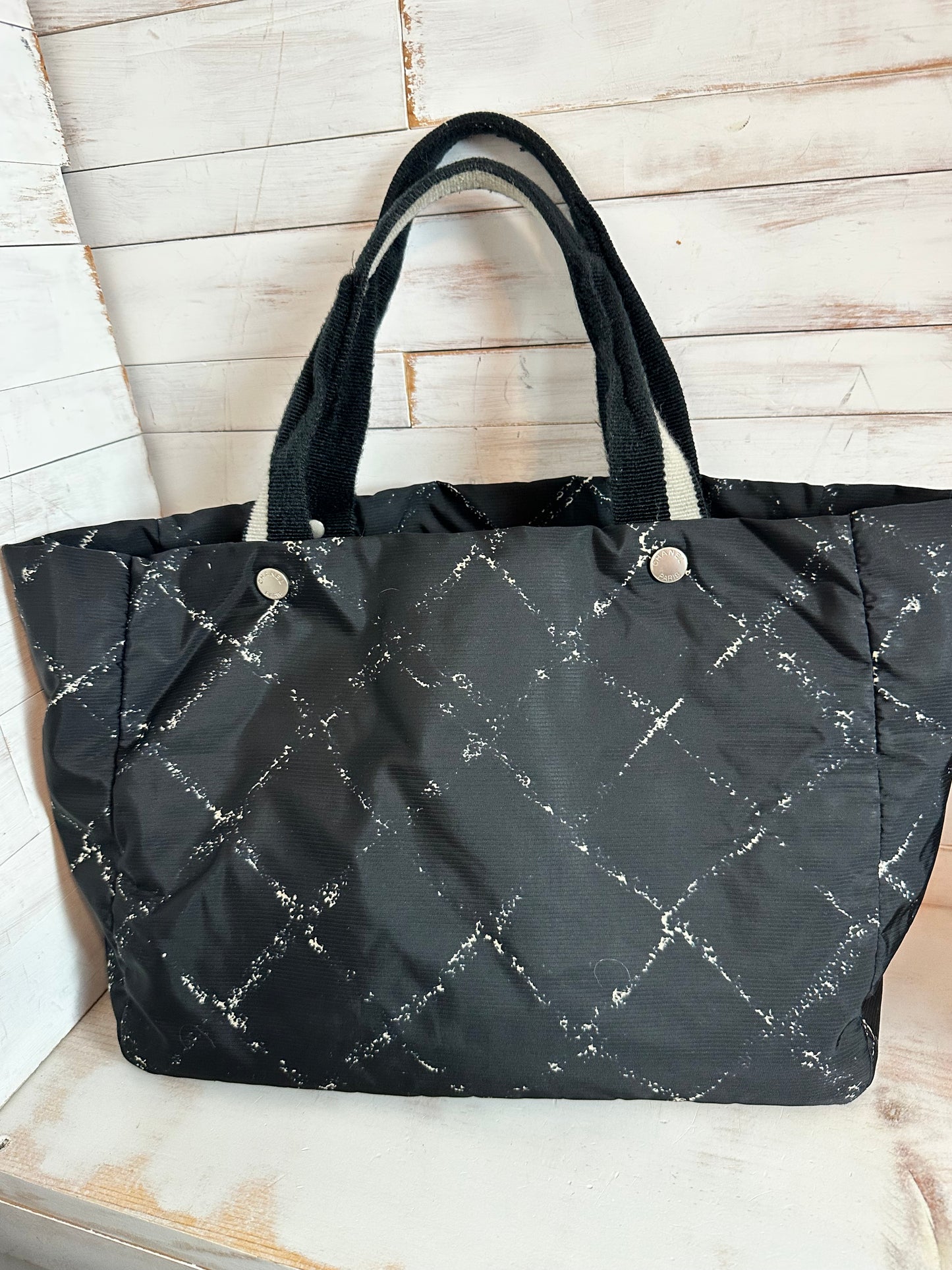 Chanel Nylon Travel Line Tote