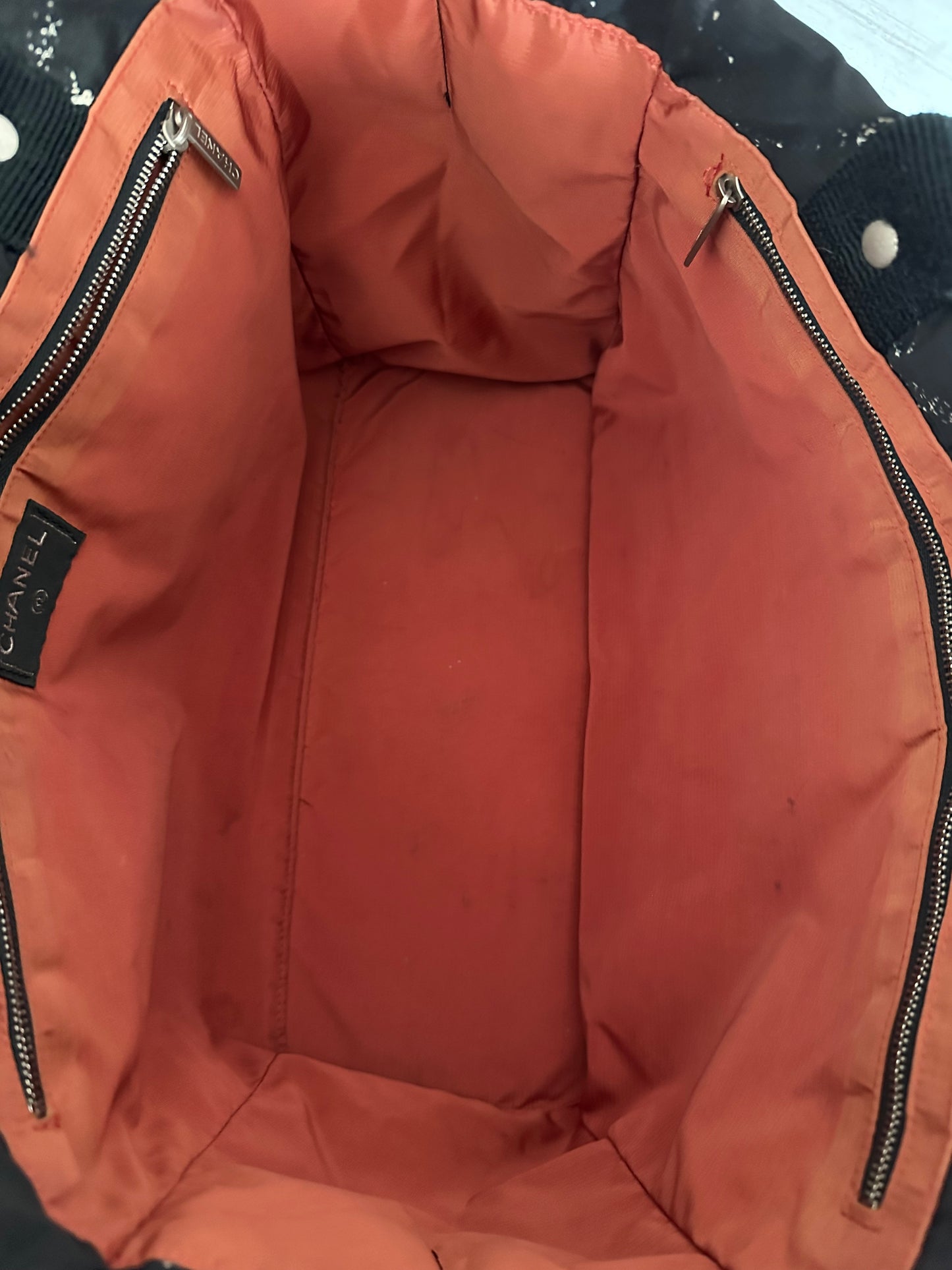 Chanel Nylon Travel Line Tote