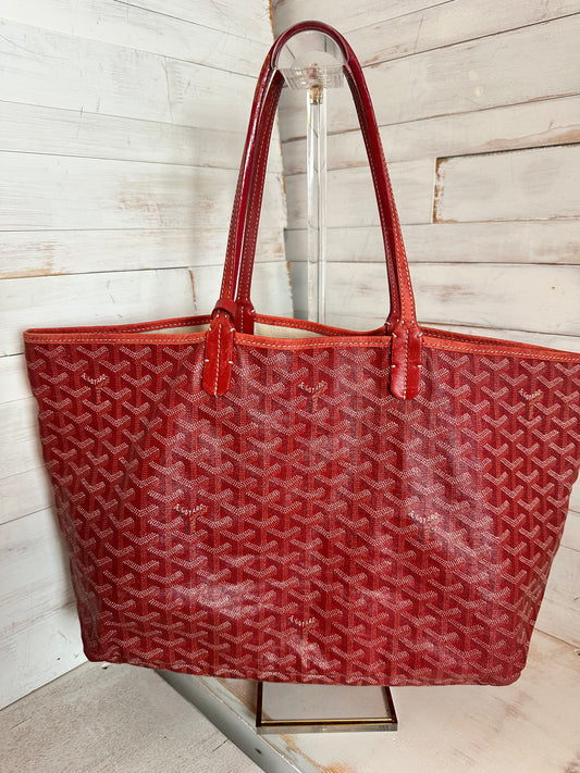 Goyard Saint Louis Tote PM, Coated Canvas
