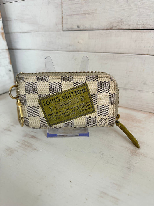 Louis Vuitton Limited Edition Damier Azur Trunk and Bags Key Pouch