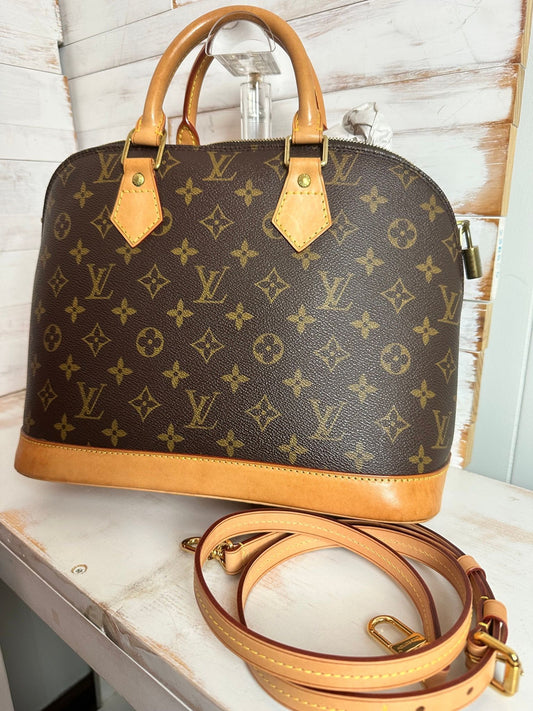 Louis Vuitton Alma PM Monogram w/strap