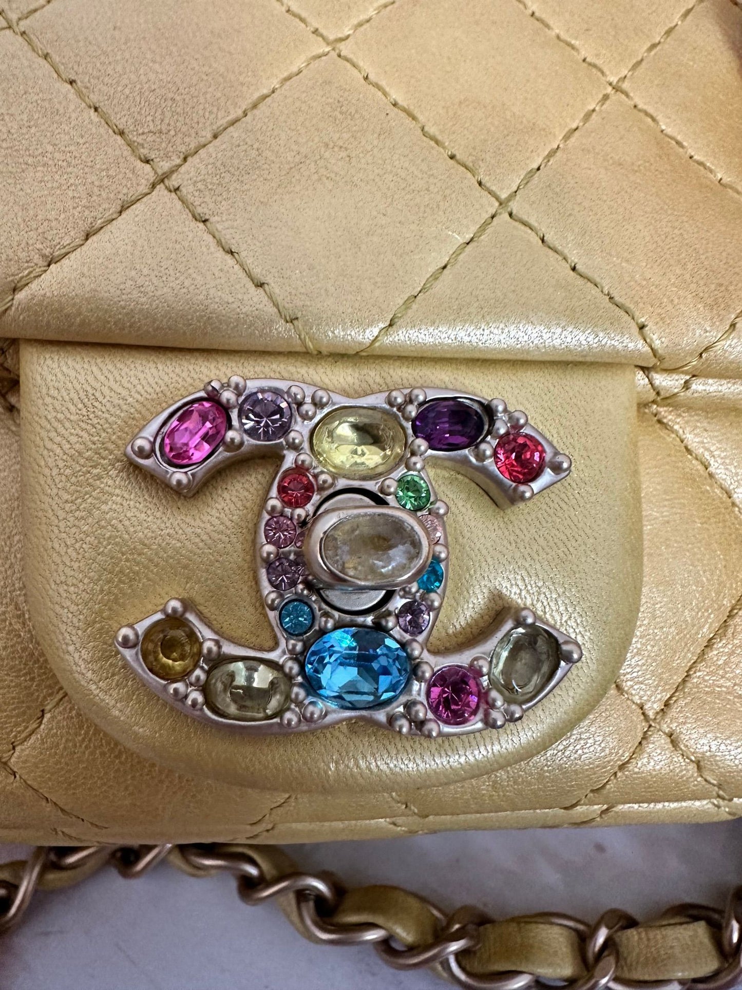 CHANEL RARE COLLECTORS Limited Edition Precious Jewel Iridescent Yellow